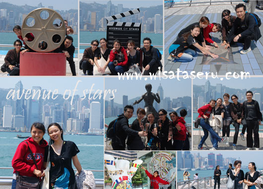 Wisata ke Avenue Of Stars Hong Kong (Mejeng bareng Replika Artis Hong Kong)